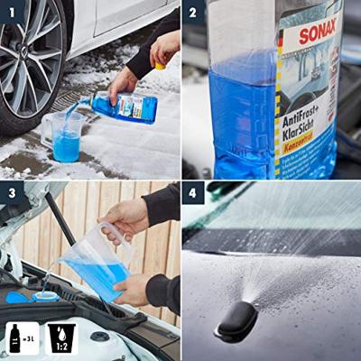 SONAX ruitenvloeistof anti-vries "antifrost & klarsicht" anti-rust 1 ltr
