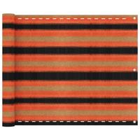 VidaXL Balkonscherm 75x400 cm hdpe meerkleurig - thumbnail