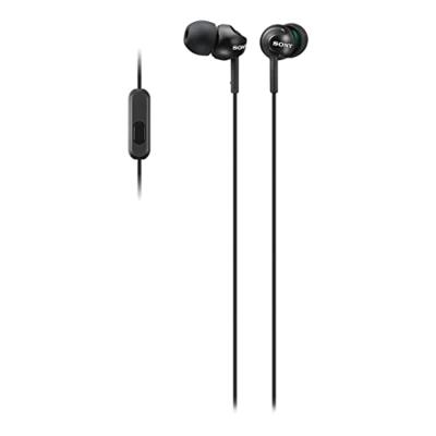 Sony MDR-EX110AP Oordopjes Zwart