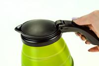 Camry Premium CR 1265 waterkoker 0,5 l 750 W Zwart, Groen - thumbnail