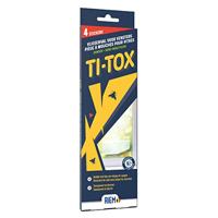 Riem Ti-Tox anti-vliegensticker, transparant, 4 stuks - thumbnail