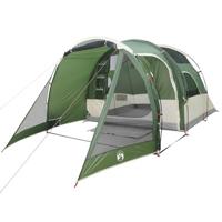 Tunneltent 4-persoons waterdicht groen - thumbnail