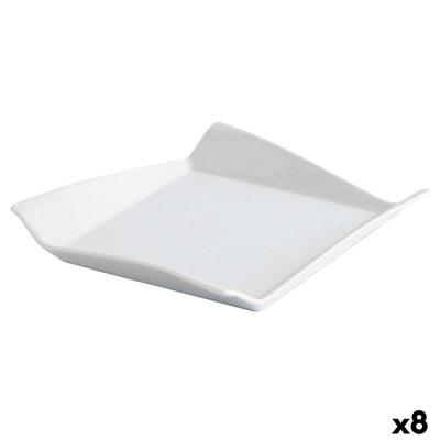 Dinerbord Quid Gastro Fresh Wit Keramisch Broodje (8 Stuks)