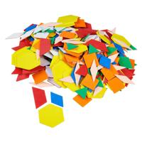 Colorations - foam vormenstickers, 300st. - thumbnail