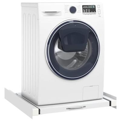 VidaXL Wasmachinestapelset met uittrekbaar schap