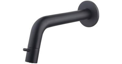 Saqu Shine wand fonteinkraan mat zwart