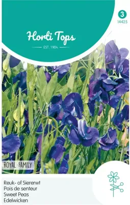 Zaden Lathyrus Reuk- of Siererwt Royal Family Blauw Hortitops - Hortitops
