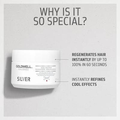 Goldwell Dualsenses Silver 60Sec Treatment 200 ml Maskers - thumbnail