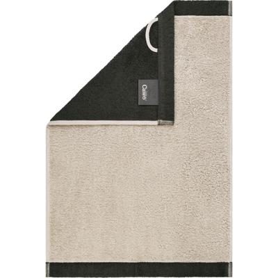 Cawö Cawo Lifestyle Splash Doubleface 7071 Gastendoekje 30x50 leinen/basalt