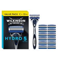 Wilkinson Wilkinson Sword Hydro 5 Scheermes met 13 Mesjes - Complete Jaarpack - thumbnail