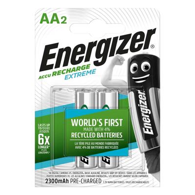 Energizer Extreme HR06 Oplaadbare AA batterij (penlite) NiMH 2300 mAh 1.2 V 2 stuk(s)