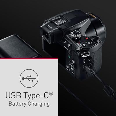 Panasonic DC-FZ82D Digitale camera 18.1 Mpix Zoom optisch: 60 x Zwart 4K video - thumbnail