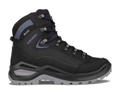 Lowa Renegade Evo GTX Mid Hoge Wandelschoen Dames Black/Blue 8,5 Lowa Renegade Evo GTX Mid Hoge Wandelschoen Dames Black/Blue 8,5