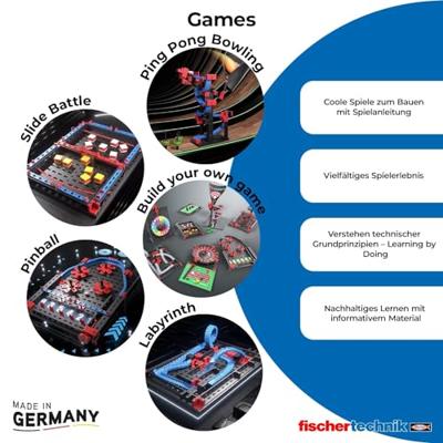 fischertechnik 564067 Build your own game Experimenten Bouwpakket Vanaf 7 jaar