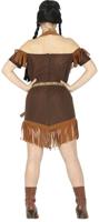 Akule Indianen Kostuum Vrouw - thumbnail