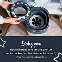 Set van 12 navullingen voor luieremmer Tec et Twist & Click TOMMEE TIPPEE Sangenic grijs - thumbnail