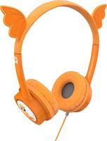 iFrogz - Kinderhoofdtelefoon 'Little Rockerz' in fantasierijke drakendesign, oranje - thumbnail