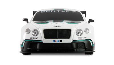 Amewi 1:18 RC auto Elektro Drift Bentley GT3 Continental Drift Car Wit Brushed 4WD RTR 2,4 GHz Incl. accu en laadkabel, Met lichteffect
