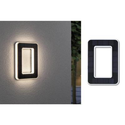Paulmann 79851 4000870798515 Huisnummerlamp op zonne-energie Energielabel: A (A - G) 0.20 W Warmwit Zwart