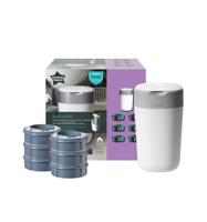 Startpakket luieremmer TOMMEE TIPPEE Twist & Click + 6 navullingen wit - thumbnail