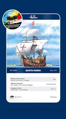 Heller 56865 STARTER KIT SANTA MARIA Bouwpakket Schaal 1:75
