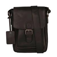 BURKELY leren crossbody tas Vintage Luke zwart - thumbnail