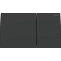 Drukplaat Geberit Sigma 70 Frontbediening 2-toets Glas Mat Zwart - thumbnail