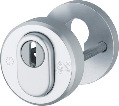 Hoppe veiligheids cilinderrozetten - SKG*** met kerntrekbeveiliging - deurdikte 38/58mm - F1