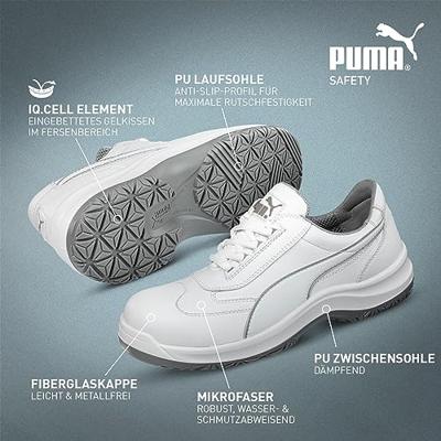 PUMA Clarity Low 640622-39 Veiligheidsschoenen S2 Schoenmaat (EU): 39 Wit 1 paar
