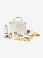 FSC® houten picknickset karamel - thumbnail