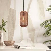 GOOD&MOJO Hanglamp 'Tanami' Rotan, 18cm, kleur Naturel - thumbnail