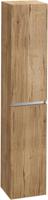 Saqu Gaia hoge kast rechts 35x34x180cm eiken marcato - thumbnail