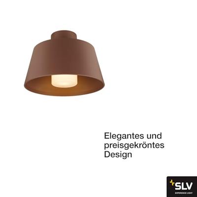 SLV Veranda plafondlampPhontoni roestbruin - Ø 25cm - 1007582
