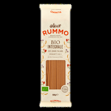 Rummo Bio Volkoren Spaghetti ? 3 500 g bij Jumbo Rummo Bio Volkoren Spaghetti ? 3 500 g bij Jumbo