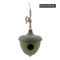 POINT-VIRGULE - Tuin - Vogelhuisje eikel groen - thumbnail