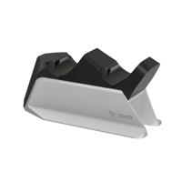 SAVIO GCS-01 Dubbel laadstation voor PS5 pads, Dual Sense, USB, zwart - thumbnail