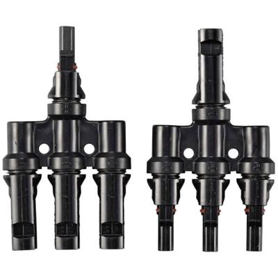 Sygonix Solaradapter T-Verbinder (3 zu 1) 1000V SY-6408000 Y-stekker