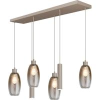 Masterlight Glazen hanglampOlive 4x Ø 15cm - 2x Run - zand - 2431-36130256RT20215 - thumbnail