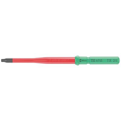 Wera Kraftform Kompakt VDE 67 iS TX 25 x 157 mm TIE Elektronica Torx Verwisselbare kling TX 25 Wera Kraftform Kompakt VDE 67 iS TX 25 x 157 mm TIE Elektronica Torx Verwisselbare kling TX 25