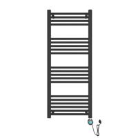 Elektrische Radiator BWS June 700W 120x50 cm Mat Zwart - thumbnail