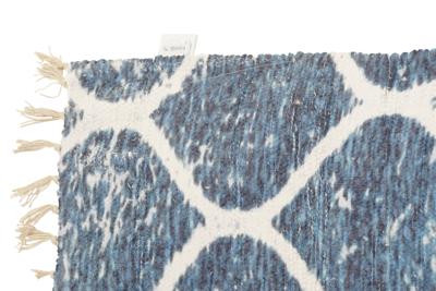 Tapijt DKD Home Decor Blauw Katoen Chenille (120 x 180 x 1 cm)