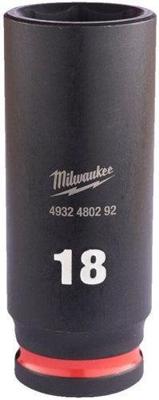Milwaukee Accessoires shockwave slagdop 3/8" diep 18mm | 1 stuk - 4932480292