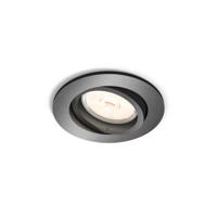 Philips Richtbare inbouwspotDonegal GU10 rond 9cm nikkel - 5039117PN - thumbnail