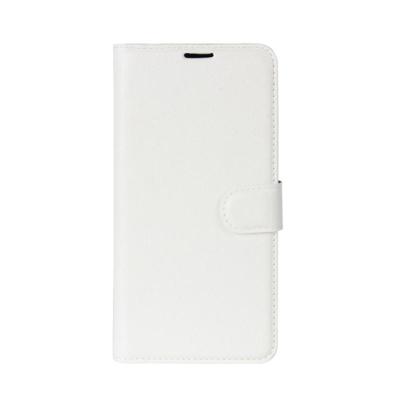 Huawei Nova 2 Plus horizontaal Litchi structuur PU leren Flip Hoesje met houder en opbergruimte voor pinpassen & geld Wit