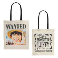 One Piece Tote Bag Wanted Luffy - thumbnail