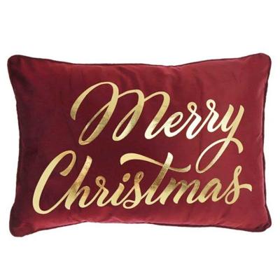 Unique Living kussen merry 40x60cm marsala