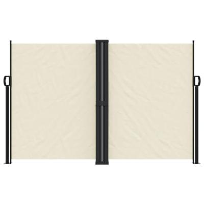 Windscherm uittrekbaar 160x1200 cm crmekleurig Windscherm uittrekbaar 160x1200 cm crmekleurig