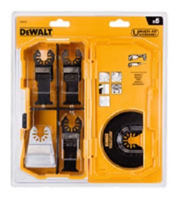DeWALT DT20715 Multitool Accessoireset 5-delig in Toughcase