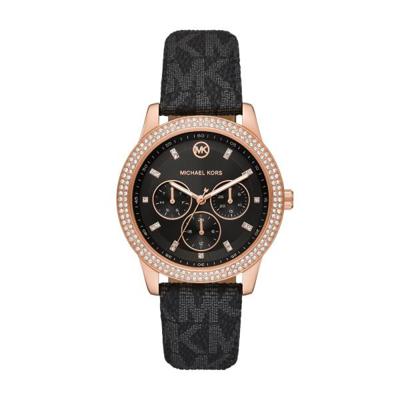 Horlogeband Michael Kors MK6968 Kunststof/Plastic Zwart 20mm Horlogeband Michael Kors MK6968 Kunststof/Plastic Zwart 20mm
