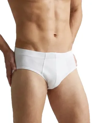 HL-tricot heren sport slip wit - 100% Katoen heren ondergoed - witte onderbroek mannen